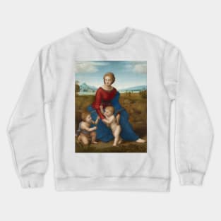 Madonna in the Meadow - Raphael Crewneck Sweatshirt